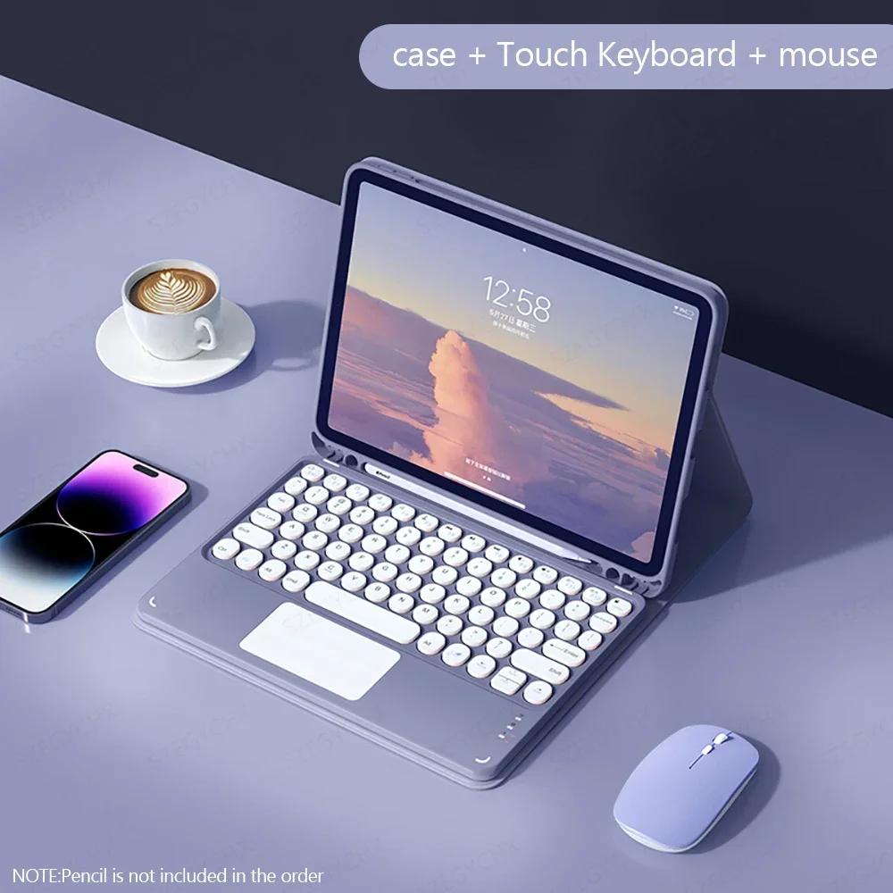 Pour le nouveau Xiaomi Redmi Pad 2 11 pouces 2025, étui-clavier Bluetooth pour Mi Redmi Pad 2 2025, housse de clavier tactile Funda