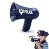 Kids' Interactive Police & Firefighter Megaphone Toy Set with Sound Effects