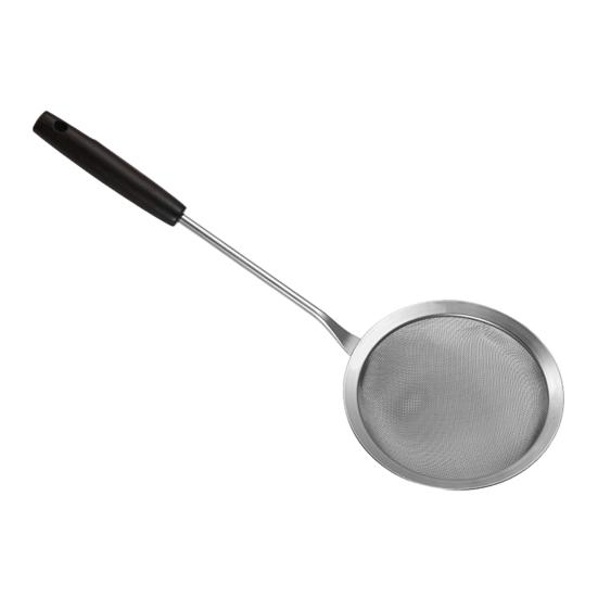 Fine Mesh Strainers Stainless Steel Colander with Rounded Edge Kitchen Colander Sifter for Food Tea Juice Flour Soy Milk