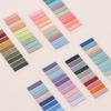 1600Pcs 80 Colors Writable Morandi Sticky Tabs Repositionable Color Page Markers Sticky Note Tabs Sticky Tabs Book Tabs