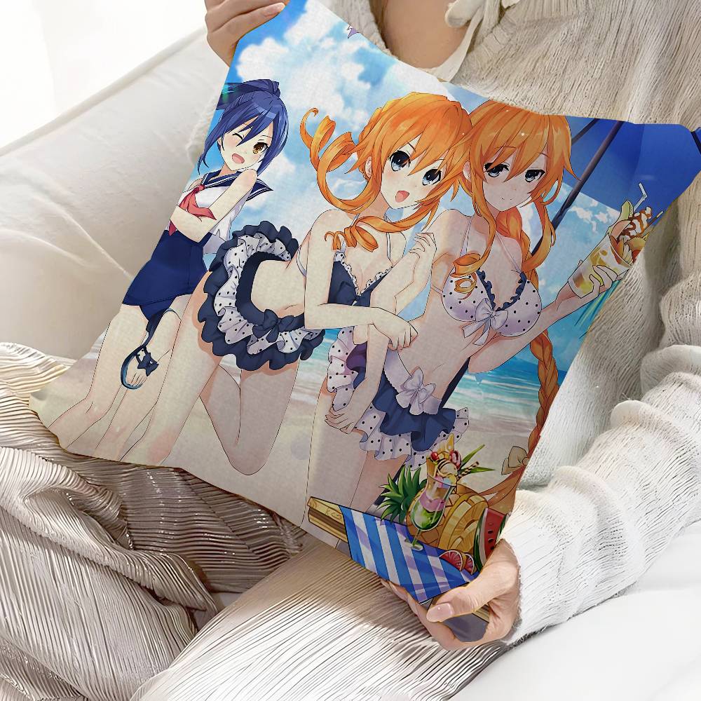 Date A Live Anime Pillow Gift Home Office Decoration Pillow Bedroom Sofa Car Cushion Coverpillow Case