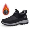Winter Snow Boots Men Casual Slip On Ankle Boots Warm Fur Comfortable Sneakers Non-slip Botas Men Shoes Zapatos Hombre 2024