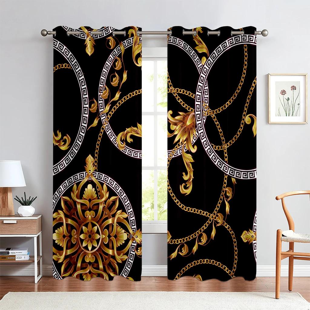 Livingroom Space Kids Bedroom Bathroom Kicthen Door Home Decor for Crimson Golden Abstract Art Geometric Cheap Window Draperies Perfect