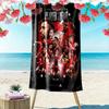 Manchester United Print Beach Towel, Large Soft Quick Dry Towel for Beach Camping Swimming