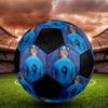 Haaland Soccer Ball Colorful All Ages Machine Stitched PVC Competition Ready Durable High-Bounce.SIZE5