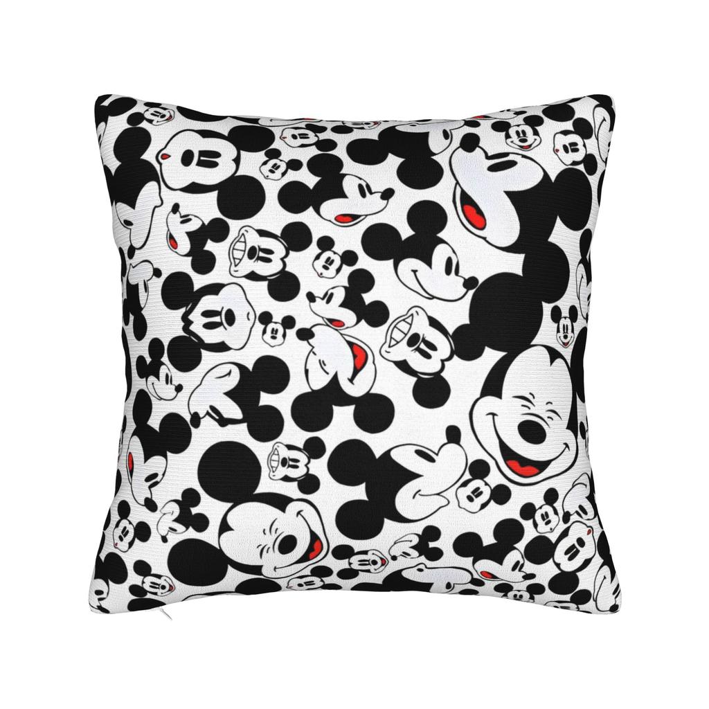 Mickey Mouse (10) Square Pillowcases Polyester Living Room Cushion Case Cool Decorative Throw Pillow Case 45*45
