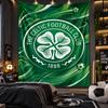 Arazzo da Appendere alla Parete Tessuto con Stampa Celtic FC per Soggiorno Camera da Letto Decorazione per la Casa