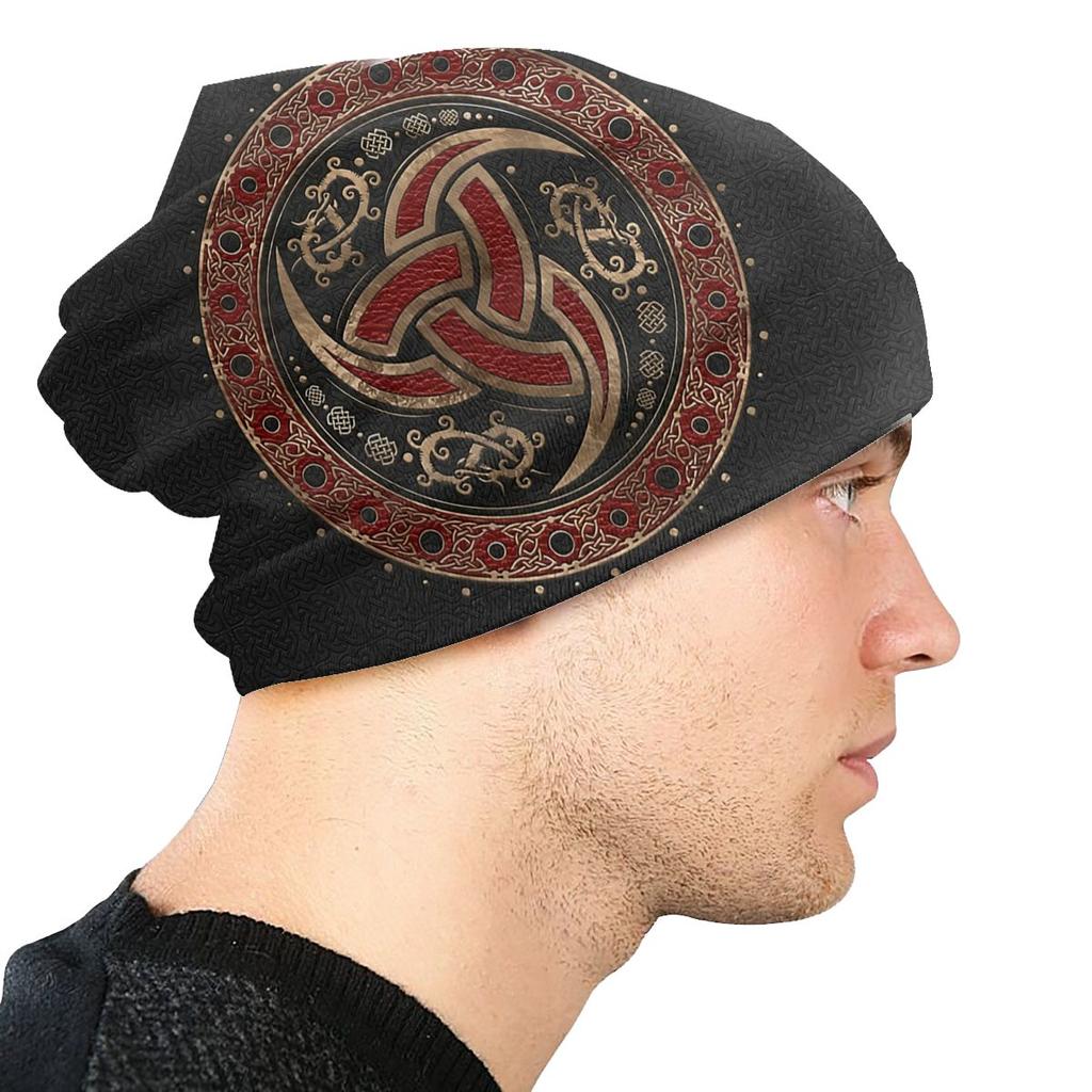 Viking Outdoor Tunna Mössor Odins Horn Mössa Hipster Skullies Beanies Kepsar