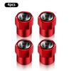 4Pcs Metal Car Wheel Tire Air Valve Caps Stem Covers For Honda Civic Accord Fit Jazz Pilot CRV Odyssey Passport Shuttle HRV ZOPJT1