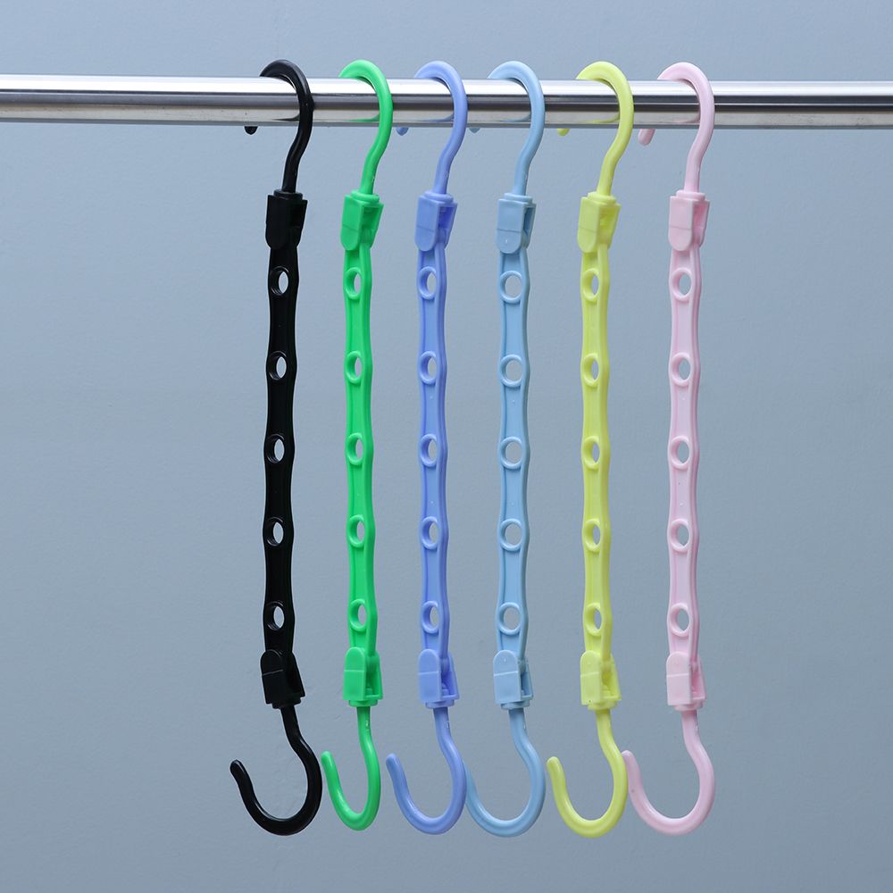 Clothes Storage Multi-function 5-Hole Clothes Hanger Space Saving Magic Hanger Closet Organizer