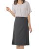 Liliano Flared Formal Perfect for Entrance and Plus Size Charcoal Women's Skirt, Suit, Elegant, Ceremonies, Graduations, Kindergarten, 11,