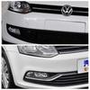Främre bogseringskroksskydd för VW Polo 2011 2018 Bumper Dragögla Lock Ersättning Bil Exteriör Karossdelar