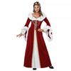 Halloween, Mittelalterliches Vintage Hof Erwachsener Königin König Paar Bühnenauftritt Kostüm