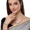 Jewellery Set for Women American Diamond Combo of Necklace Set with Earrings, Bracelet and Ring for Girls and Women