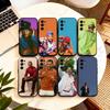 Rapper W-Will S-Smith  Phone Case Black Silicone Soft For Samsung S25,S24,S21,S22,S23,S30,Ultra,S20,Plus,Fe,Lite