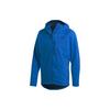 Logo Print Comfortable Casual Sports Long Sleeve Windbreaker Men Outerwear Blue CY1888
