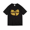 Wu-Tang Clan "Classic W Logo" Vintage Washed Hip-Hop Oversized Short Sleeve T-Shirt