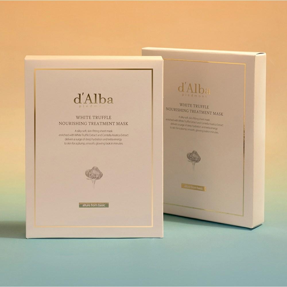 d'Alba White Truffle Nourishing Treatment Mask 25ml, 1 Pack, 25 Pieces
