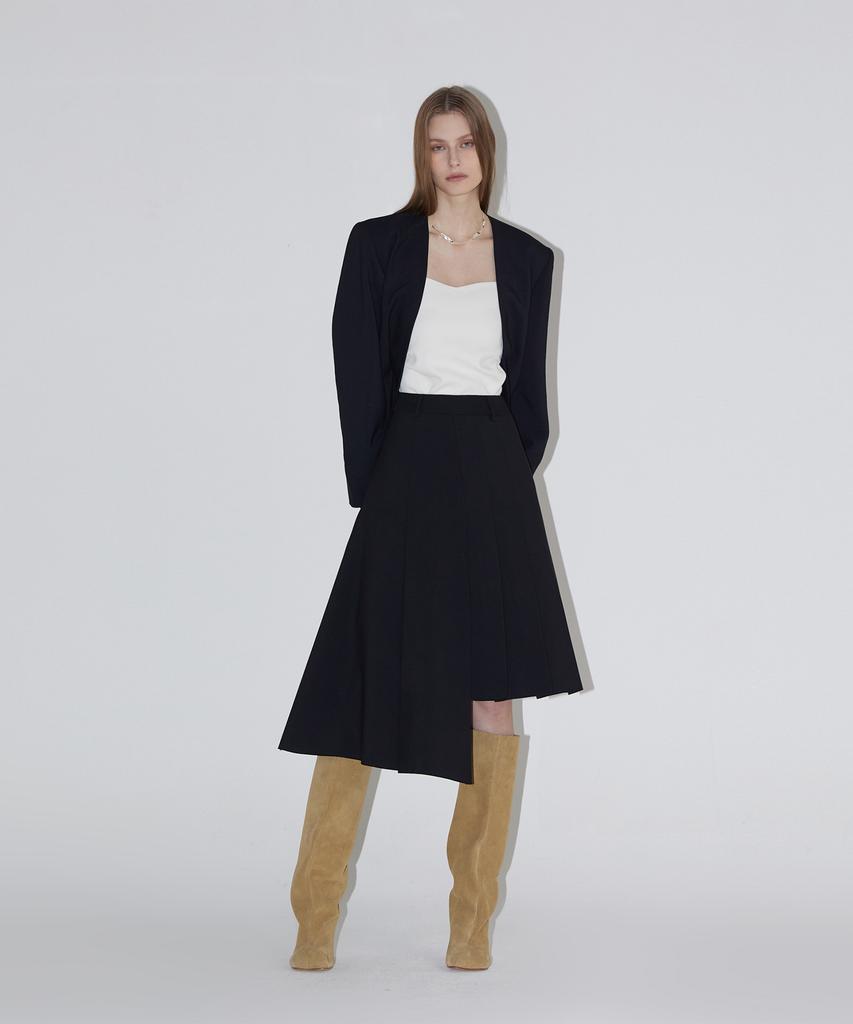 Rene J Dean Asymmetrical Skirt