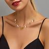 Cute Butterfly Choker Necklace For Women Gold Silver Color Clavicle Chain Fashion Female Jewelry