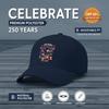 Patriotic Baseball Cap - 250Th Anniversary Eagle Print Adjustable Sun Hat Unisex Vintage Polyester Outdoor Sports For July 4Th Memorial Day Gift