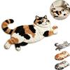 Non-Slip Home Decor Carpet 2D Cartoon Carpet Cute Cat-Shaped Area Rug  Living Rooms
