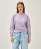 Malittepeulangsowajeobeo W Classic Logo Crop Sweatshirt Lavender