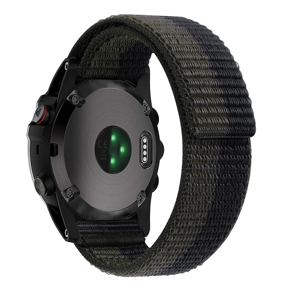 26mm 22mm Hook Loop Nylon Strap For Garmin Fenix 7 7X Pro 6/Epix Pro Gen 2 47mm 51mm/Enduro/TACTIX/Forerunner 965 955 Watch Band
