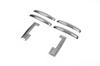 Handle Pads (4 Pcs, Stainless Steel) Carmos - Turkish Steel for Renault Dokker 2013-2022