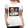 Übergkochtes Gericht T-Shirt für Damen Rundhals Streetwear T-Shirts Damen T-Shirts Kurz Sommerkleidung Tops