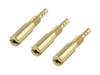 POSH FAITH Motorcycle Pilot Jet Set of 3 Oversized Pilot Jets for Mikuni TMR MJN TDMR (28x5-F) 700034-10