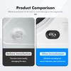 For KIA Silicone Car Door Anti-Collision Gasket Shock Absorber Sticker K5 K2 Optima Soul Spectra Niro Cadenza Sephia Carens ymrjb44