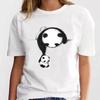 Neues Panda-T-Shirt mit reizendem, süßem Cartoon-Grafikdruck, kurzärmelig, modisch, lässig, Übergröße, T-Shirt für Damen