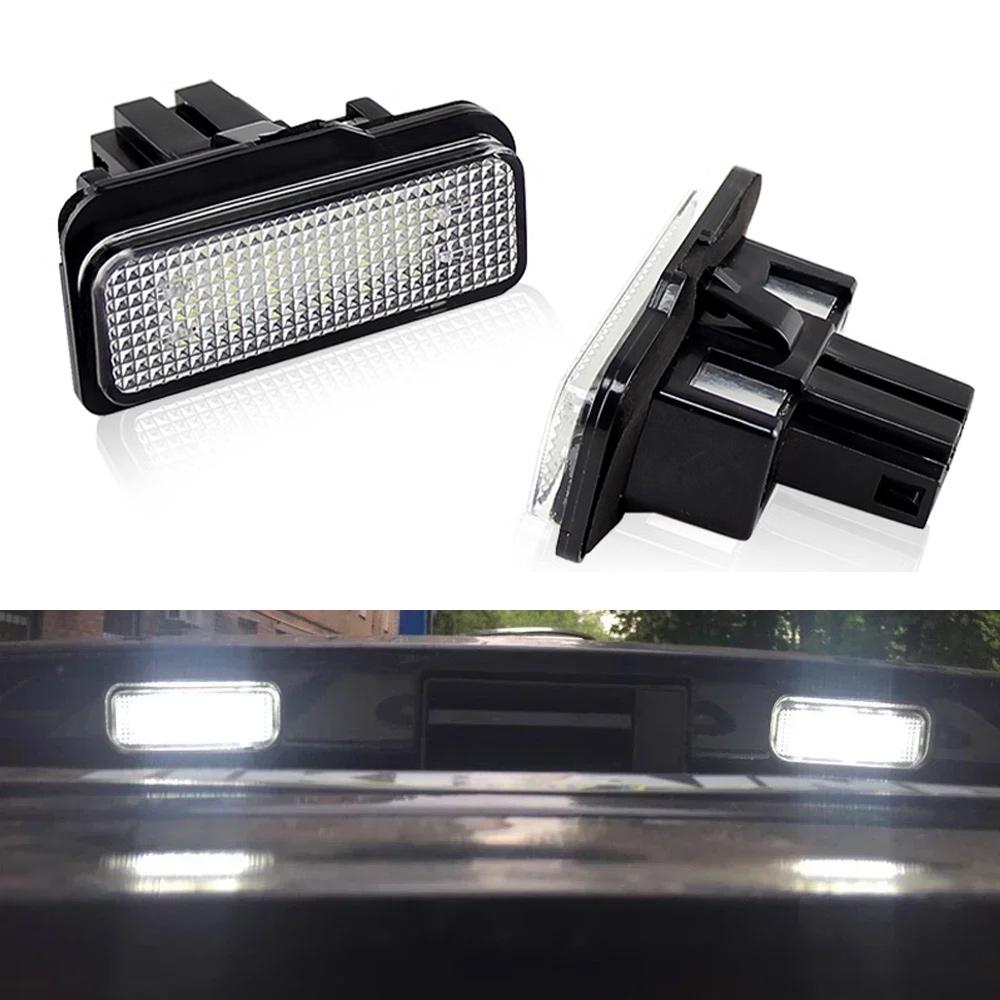 Für Mercedes Benz E-Klasse W211 S211 C-Klasse S203 CLS-Klasse W219 SLK-Klasse R171 1/2 Stück Auto Canbus LED Kennzeichenleuchte