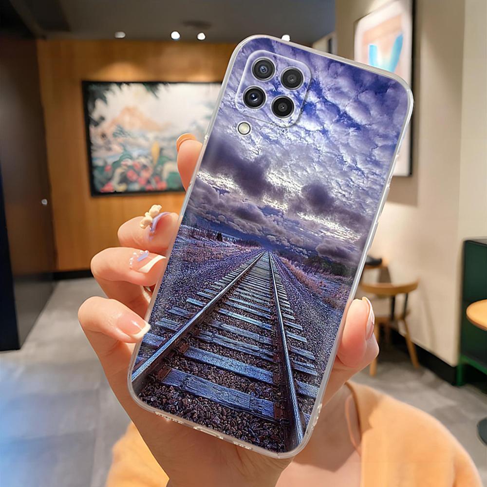 Phone Case for Samsung A12 Cute Cartoon Painted Soft TPU Silicone Bumper Fundas For Galaxy A12 4G 5G Protective Shell Cover Case