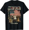 250ste Verjaardag van de Verenigde Staten 250 Jaar 4th of July Mannen T-shirt