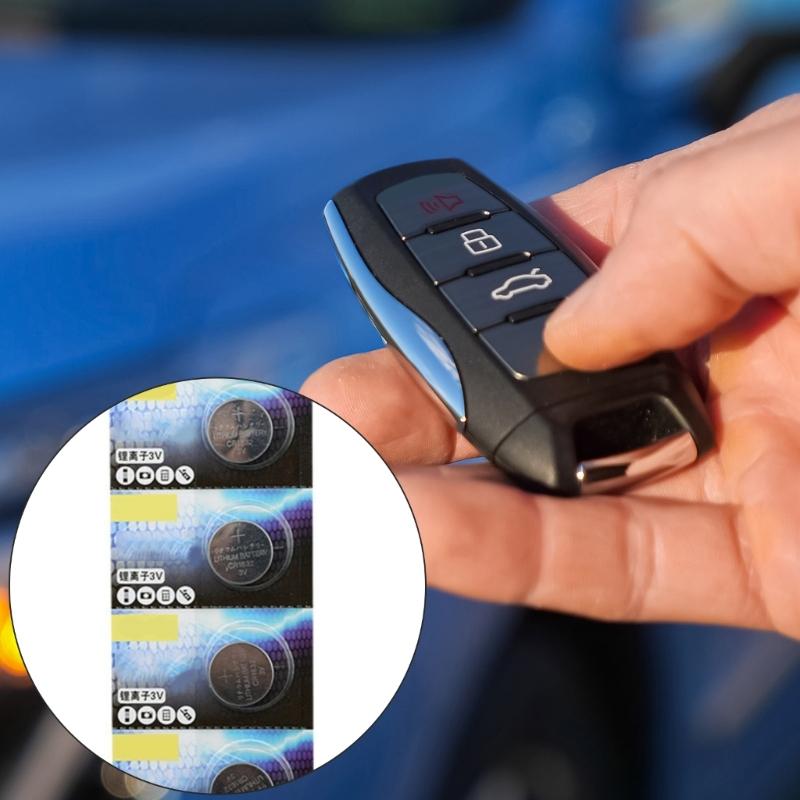 5-Post CR1632/1620/1616 Button Cell Batteries Stable 3V Power Remote Control Coin Battery for Electronics and Gadgets