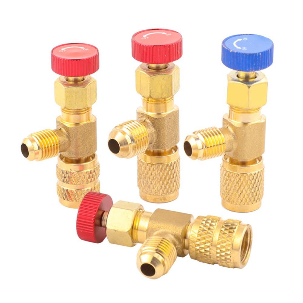 Connettore Aria Condizionata Adattatore Fluoruro Valvola di Sicurezza