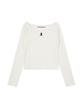 REST&RECREATION U-Neck Raglan Top - Ivory