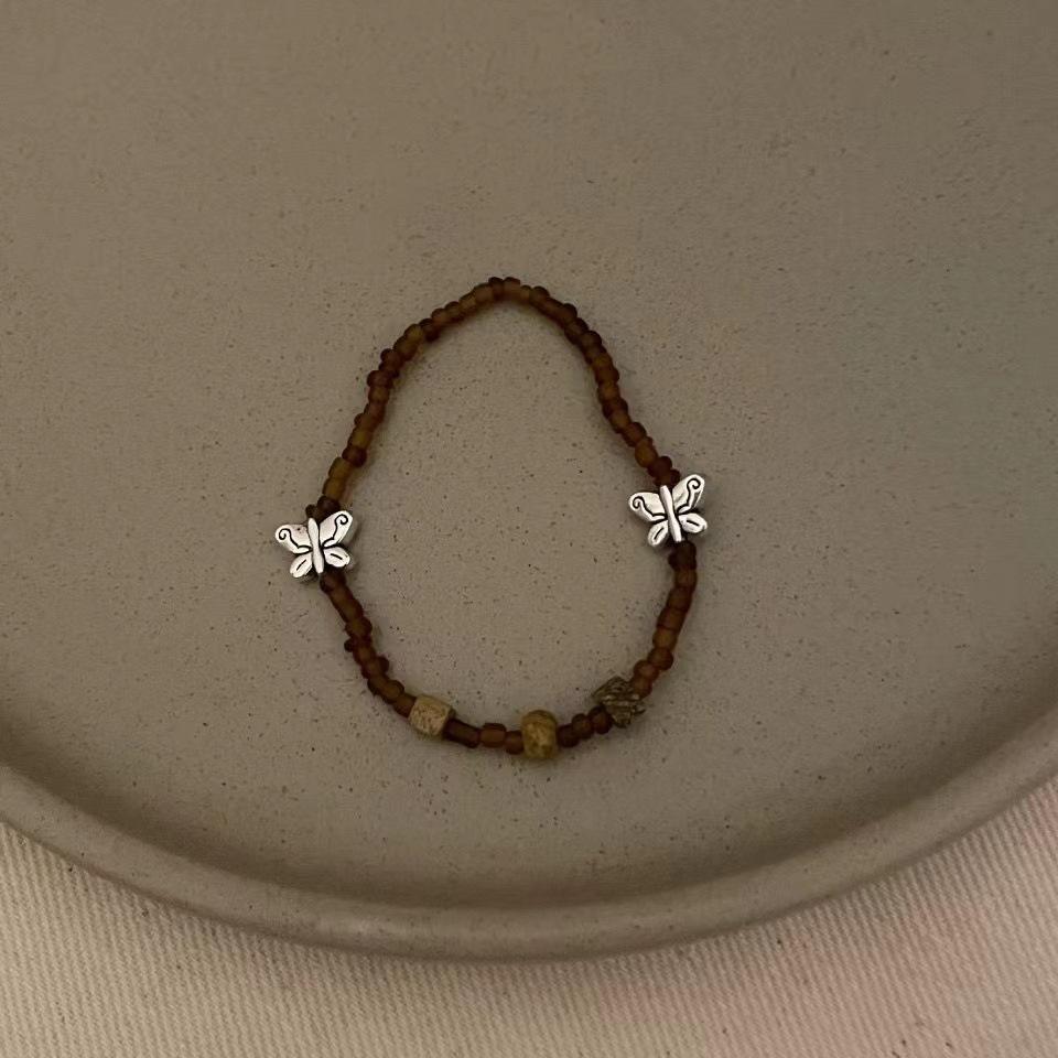 Unieke Dames Armband in Tibetaanse Stijl, Puur Handgemaakt Kralen Hanger Temperament Sieraden