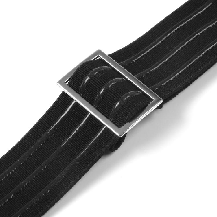 Multiuse Elastic Shirt Belt with Nonslip Designs Stretch Waist Belt Invisible for Formal Business Shirt and Daily Use