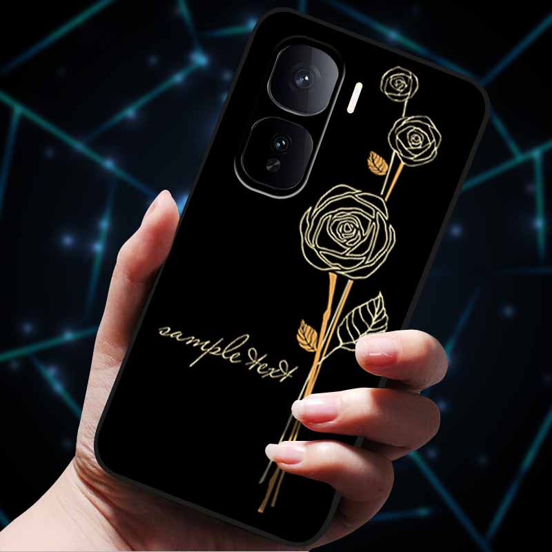 3D Çiçek Kabartmalı Kılıflar vivo iQOO Neo 10 Kılıfı 10Pro Yumuşak Silikon Telefon Kılıfları vivo iQOO Neo 10 Pro Arka Kapak Kılıf Çanta