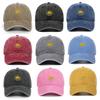 Cappellino da Baseball Unisex Vintage Lavato - Ricamato Alba sulla Spiaggia, Traspirante e Protettivo dal Sole per Attività Estive all'Aperto