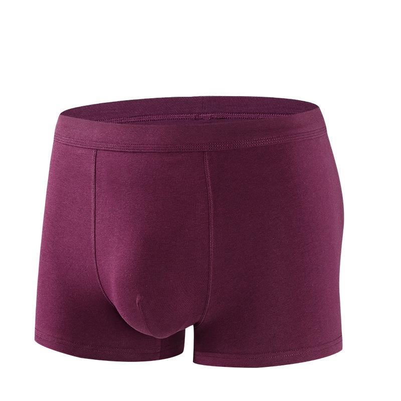 Men's Underwear Cotton Elastic Cotton High Elasticity Comfortable Plus Size Men's Flat Corner Underwear