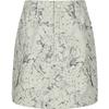 JNBY 2025 Autumn Floral Print A-Line Mini Skirt