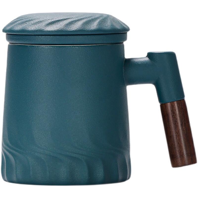 Chaxun Ceramic Tea Mug with Lid