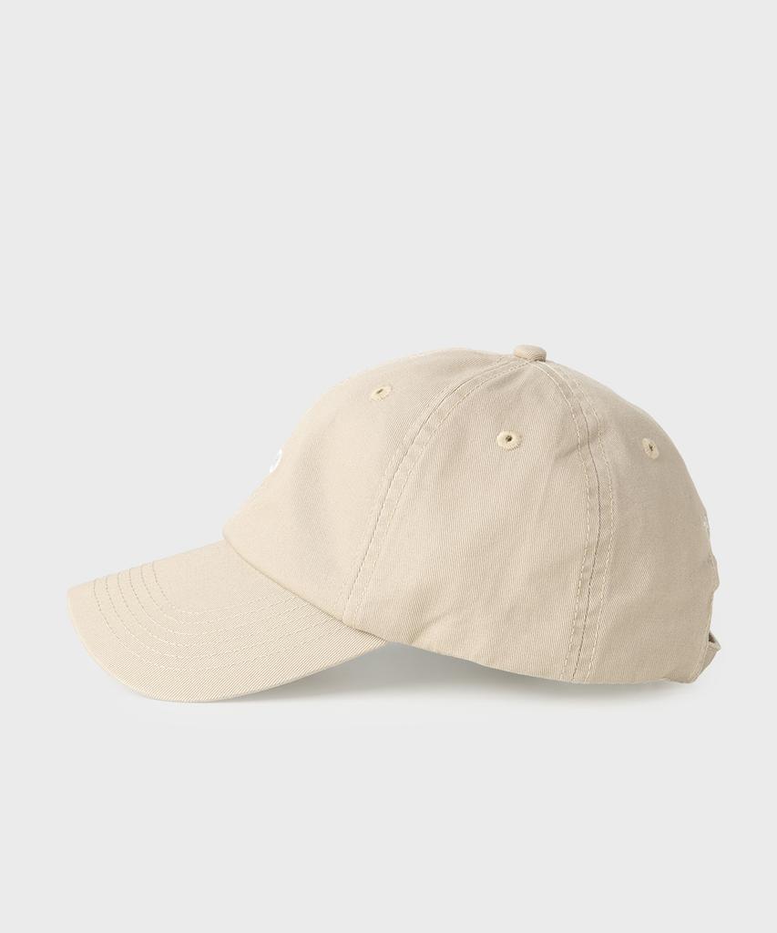 PANICALE Beige P-Logo Cotton Ball Cap