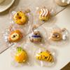 Cute Bear Food Squishy Keychain Slow Rising Squeeze Toy Kawaii Donut Bread Salmon Chicken Leg Bag Pendant Stress Relief Fidget