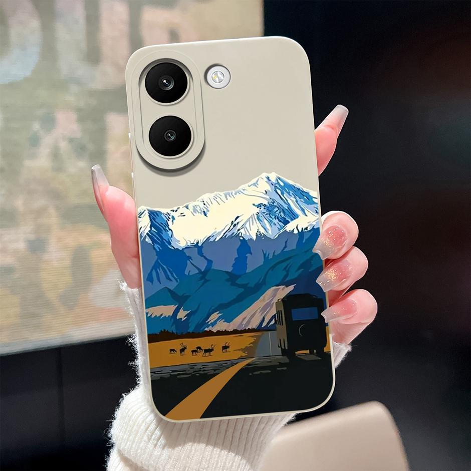 Für Xiaomi Poco X8 Pro X8 Pro Max Hüllen Buntes Liebesherz Anti-Fall Künstlerischer Schutz für PocoX8Pro PocoX8ProMax Rückseite
