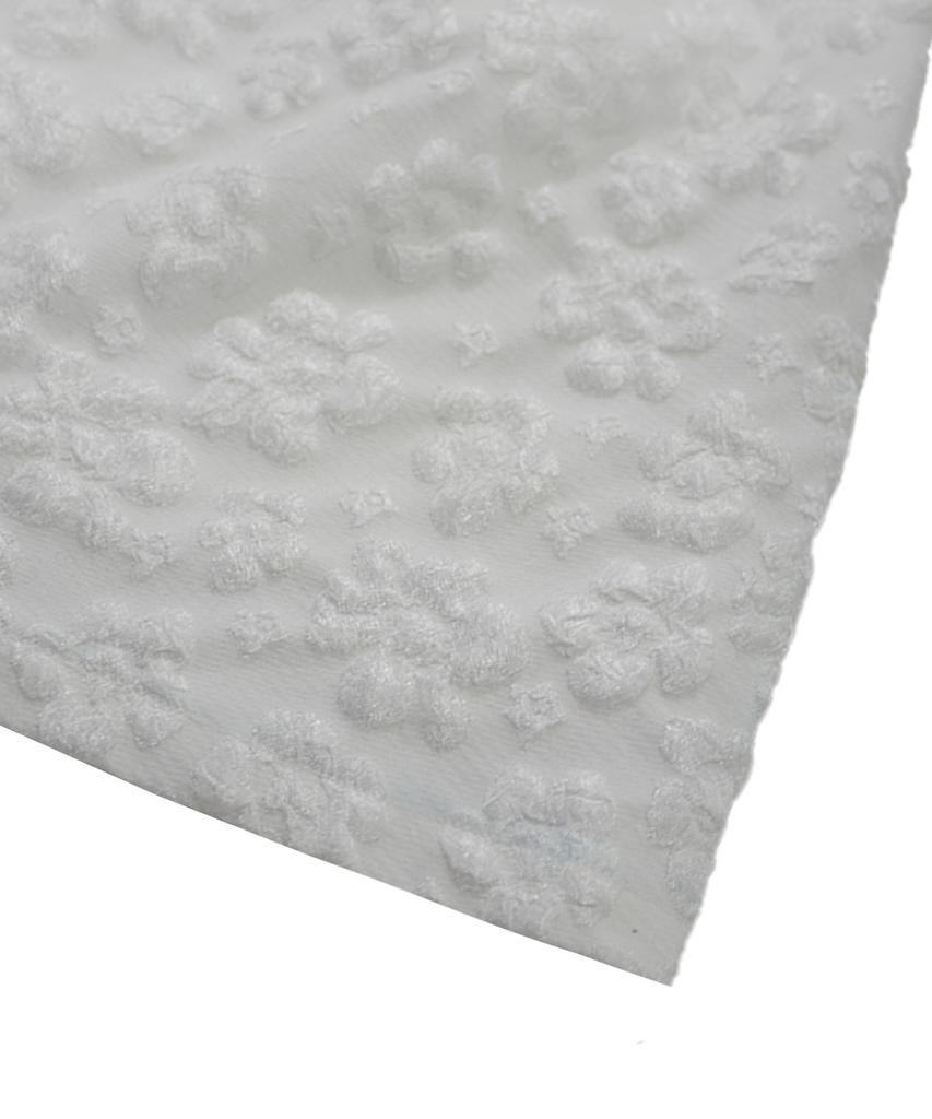Sio Pintuck Jacquard Midi Skirt [White]
